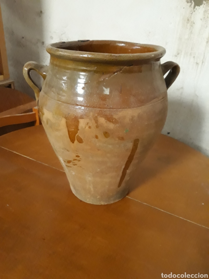 Antig&uuml;edades: Antigua orza peque&ntilde;a. - Foto 5