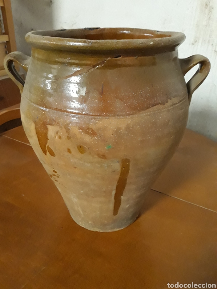 Antig&uuml;edades: Antigua orza peque&ntilde;a. - Foto 1