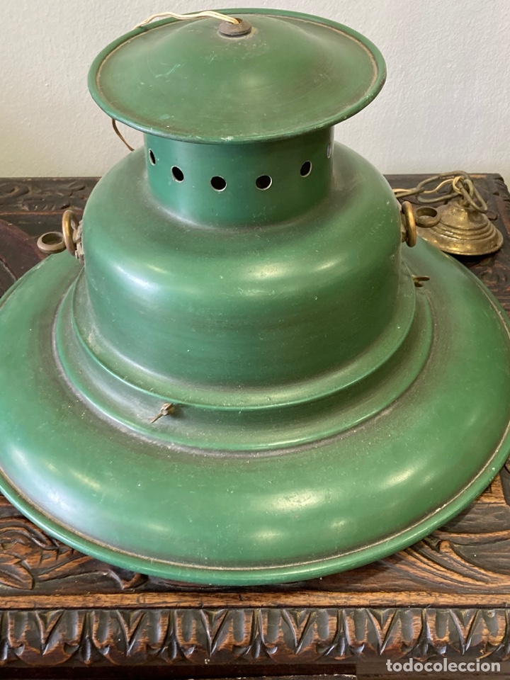 Antig&uuml;edades: Preciosa l&aacute;mpara de colgar - Foto 2
