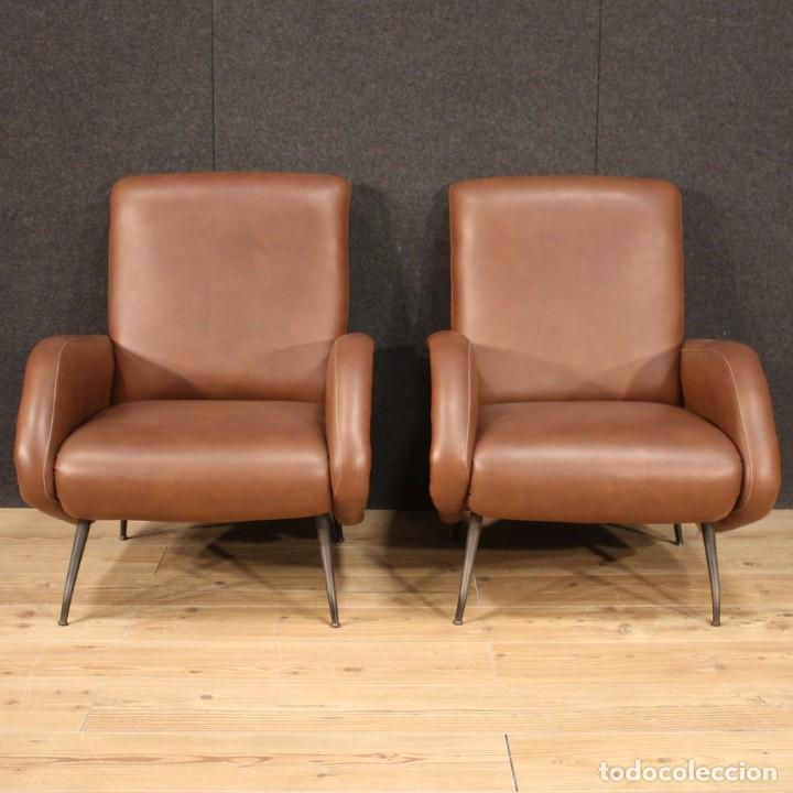 Antig&uuml;edades: Hermoso par de sillones de los 70 - Foto 3