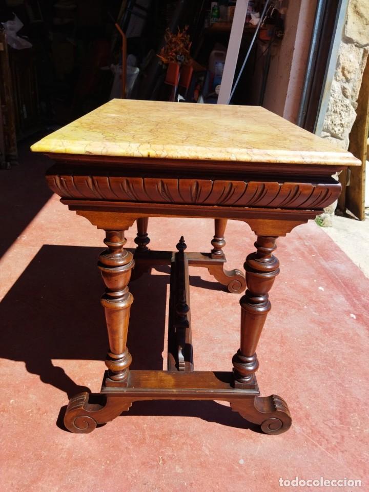 Antig&uuml;edades: MESA INDIANA NOGAL - Foto 3