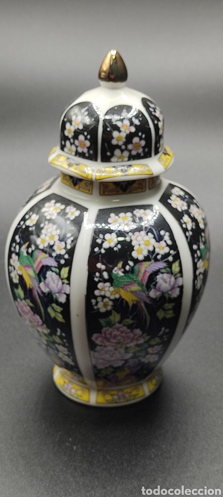 Antig&uuml;edades: Precioso tibor de Jap&oacute;n. Hexagonal. - Foto 1