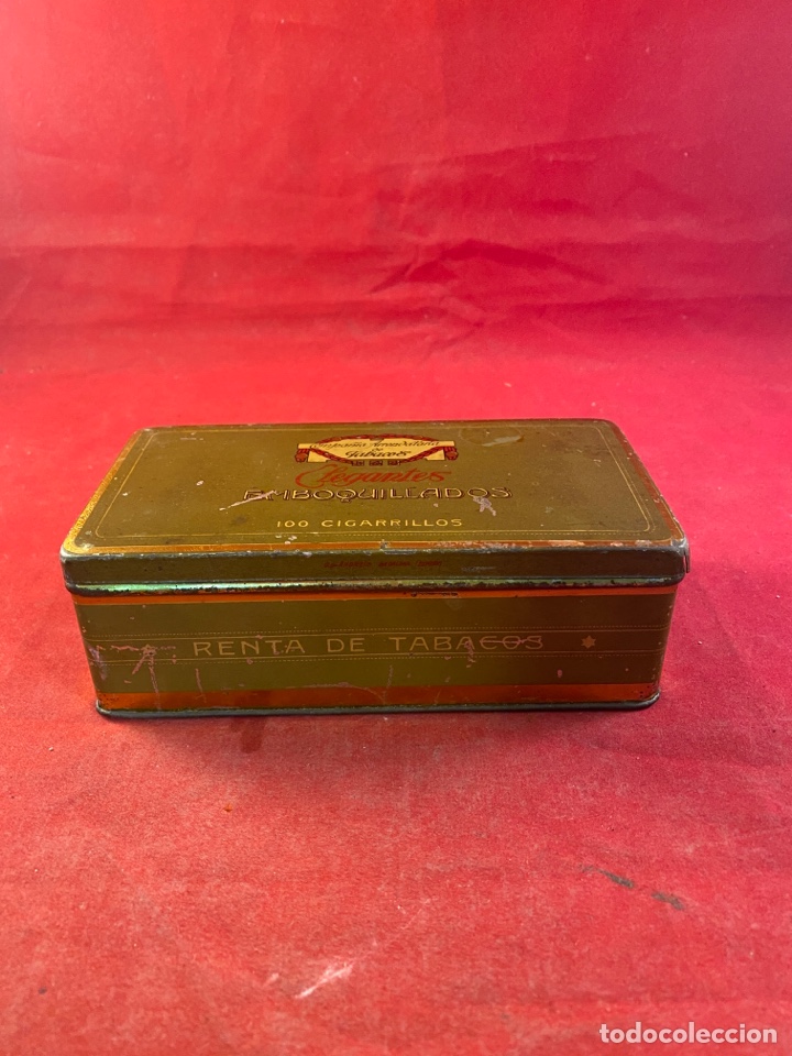 Antig&uuml;edades: Caja ELEGANTES EMBOQUILLADOS - Foto 2