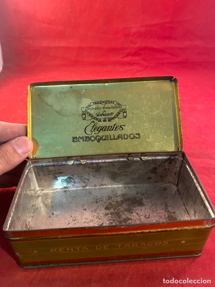 Antig&uuml;edades: Caja ELEGANTES EMBOQUILLADOS - Foto 3