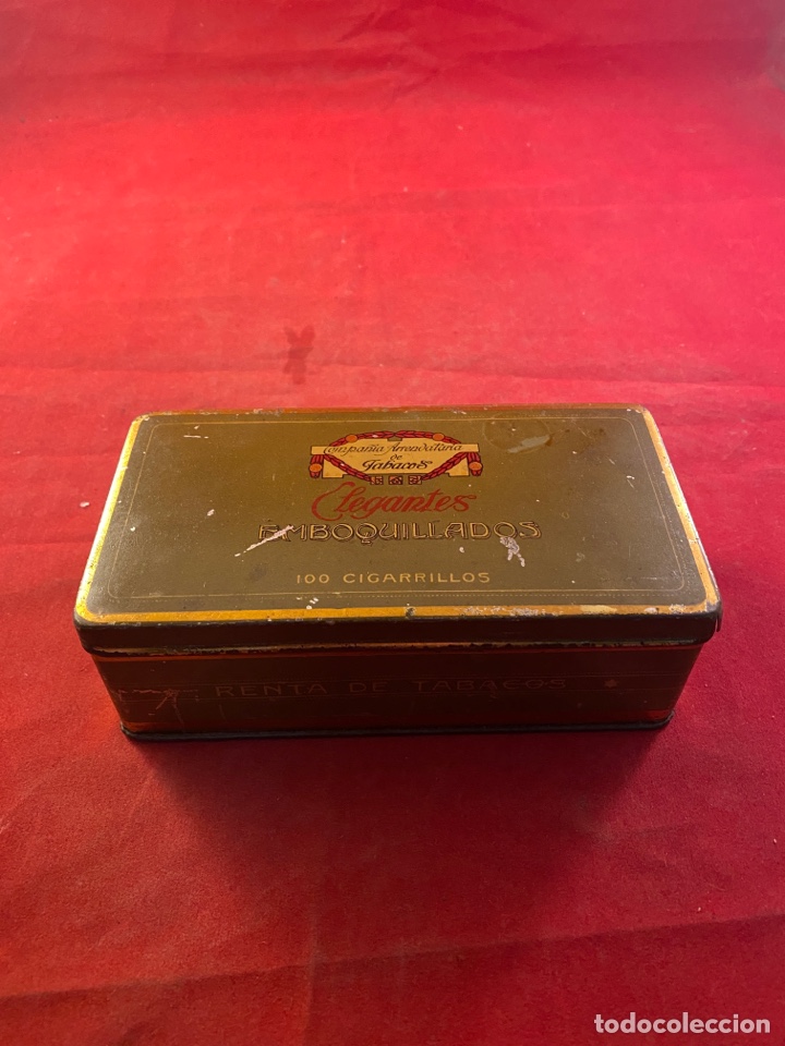 Antig&uuml;edades: Caja ELEGANTES EMBOQUILLADOS - Foto 1