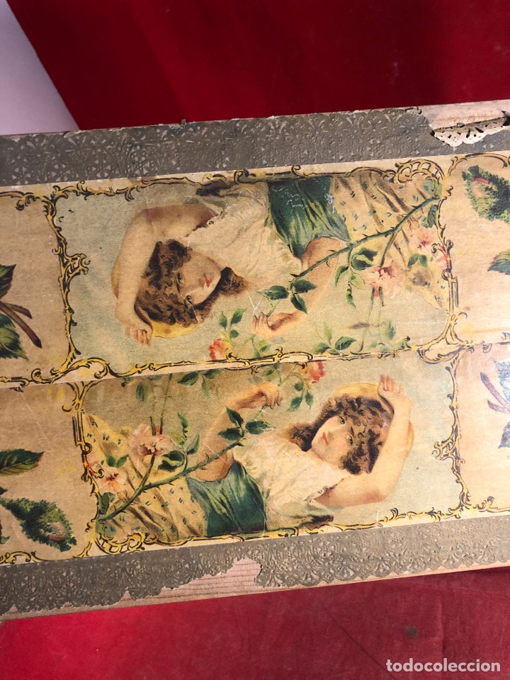 Antig&uuml;edades: CAJA DE MADERA ANTIGUA - Foto 2