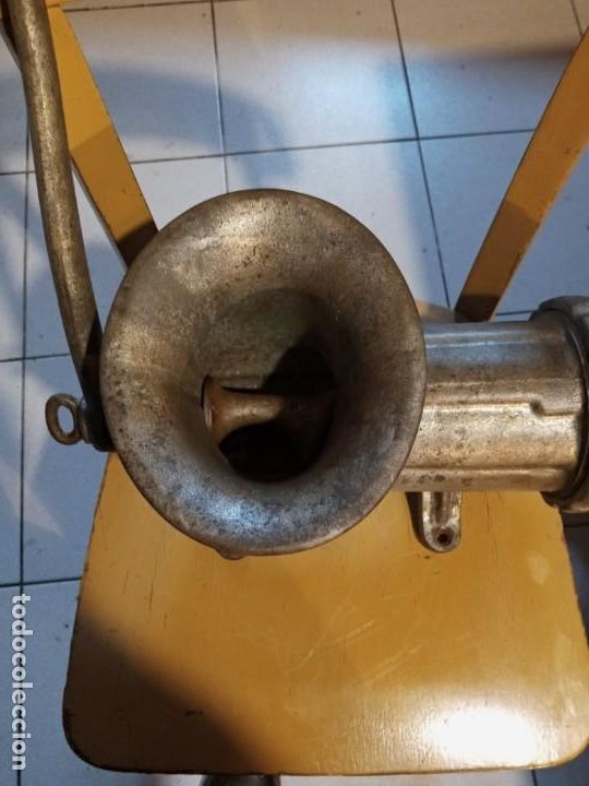 Antig&uuml;edades: PICADORA DE CARNE MANUAL - 32 . - Foto 5