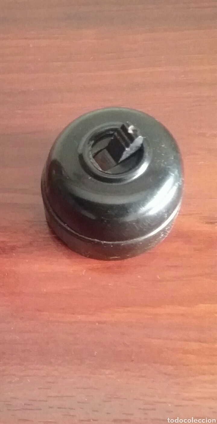 Antig&uuml;edades: ANTIGUA LLAVE INTERRUPTOR DE LUZ. EN BAQUELITA. - Foto 2