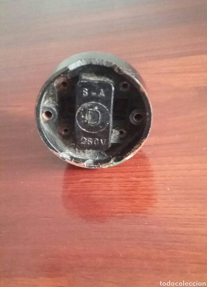 Antig&uuml;edades: ANTIGUA LLAVE INTERRUPTOR DE LUZ. EN BAQUELITA. - Foto 4