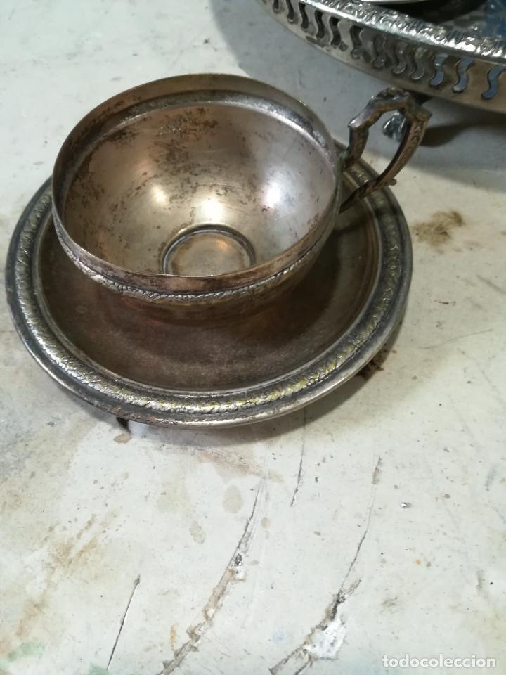 Antig&uuml;edades: Antigua bandeja de t&eacute; Marroqui - Foto 2