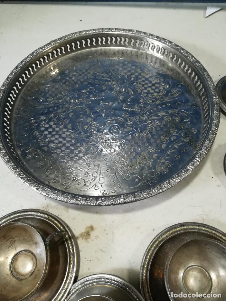 Antig&uuml;edades: Antigua bandeja de t&eacute; Marroqui - Foto 6