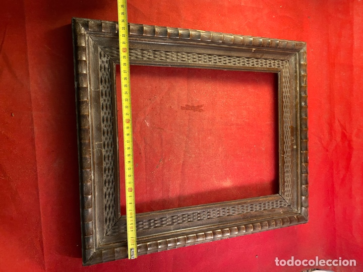Antig&uuml;edades: Antiguo marco de madera - Foto 4
