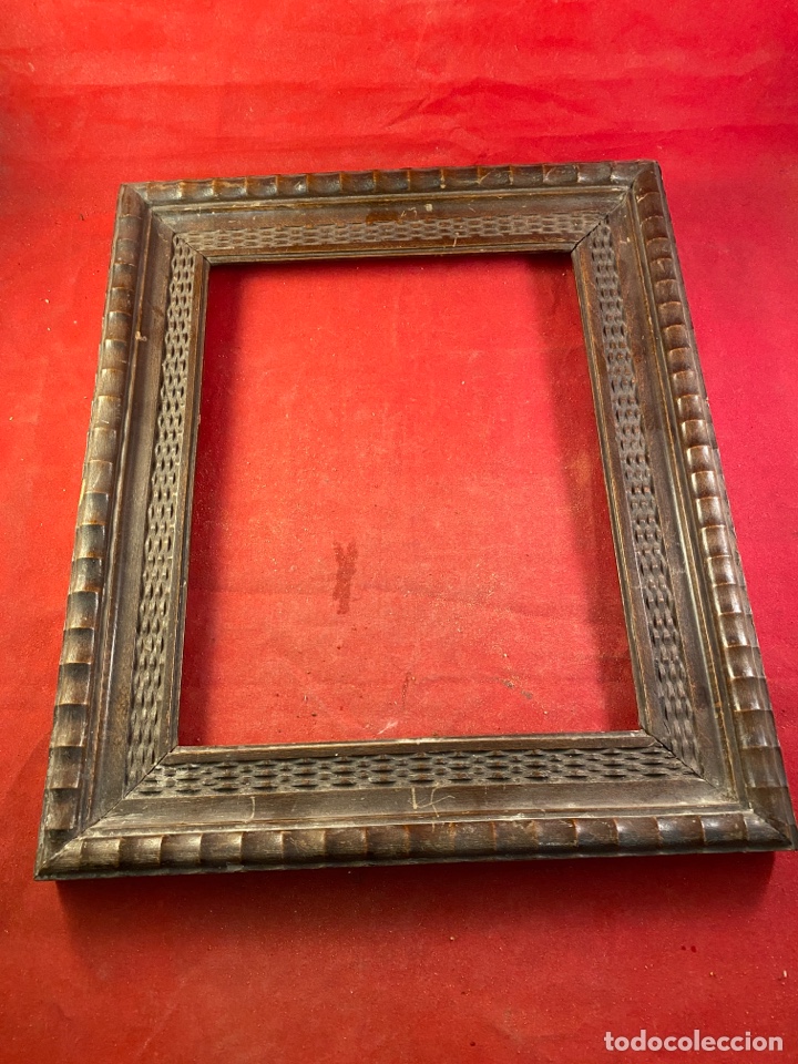 Antig&uuml;edades: Antiguo marco de madera - Foto 1