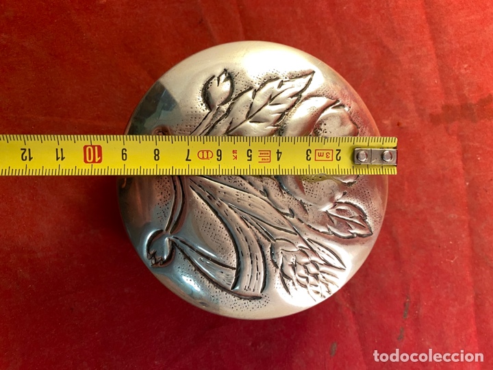 Antig&uuml;edades: Caja de plata peso 160g - Foto 4