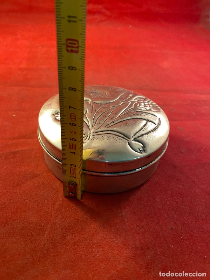 Antig&uuml;edades: Caja de plata peso 160g - Foto 5