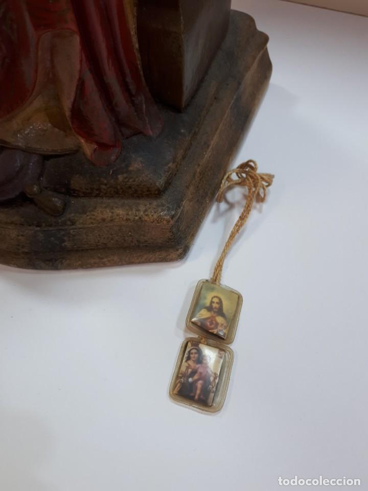Antig&uuml;edades: Sagrado Coraz&oacute;n escayola. - Foto 12
