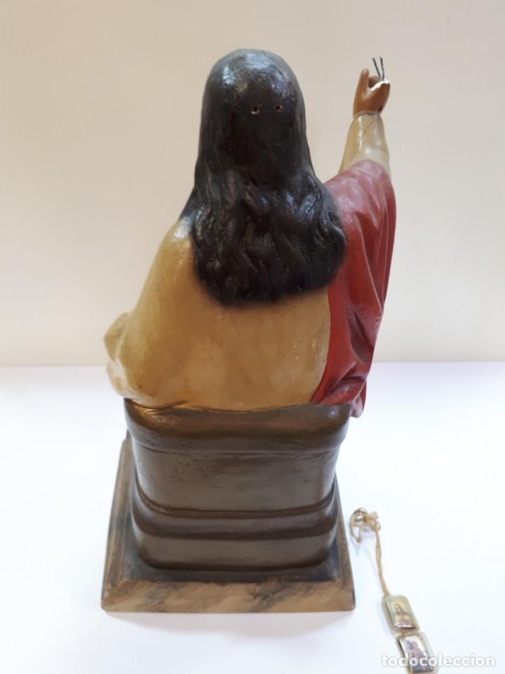 Antig&uuml;edades: Sagrado Coraz&oacute;n escayola. - Foto 16