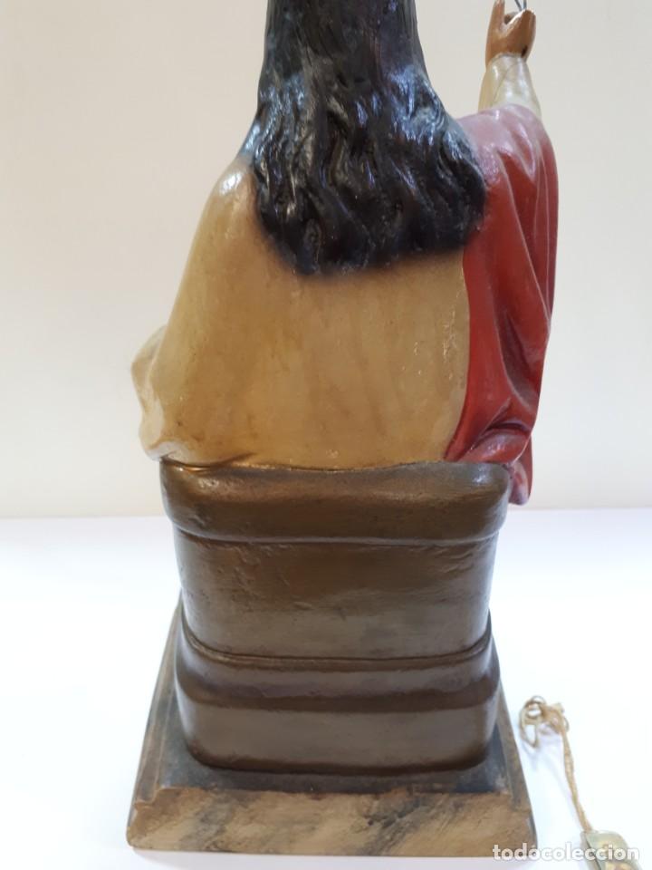 Antig&uuml;edades: Sagrado Coraz&oacute;n escayola. - Foto 17