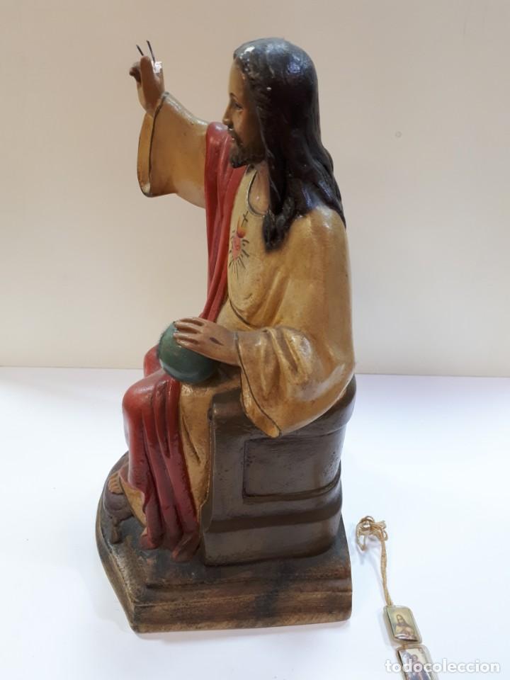 Antig&uuml;edades: Sagrado Coraz&oacute;n escayola. - Foto 19