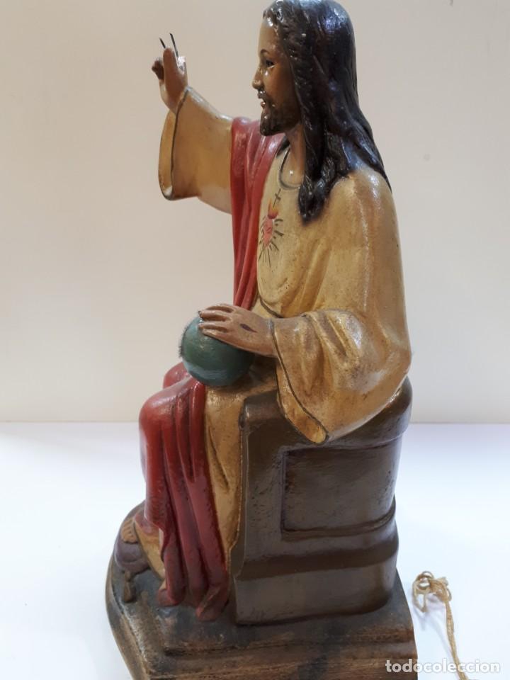 Antig&uuml;edades: Sagrado Coraz&oacute;n escayola. - Foto 20