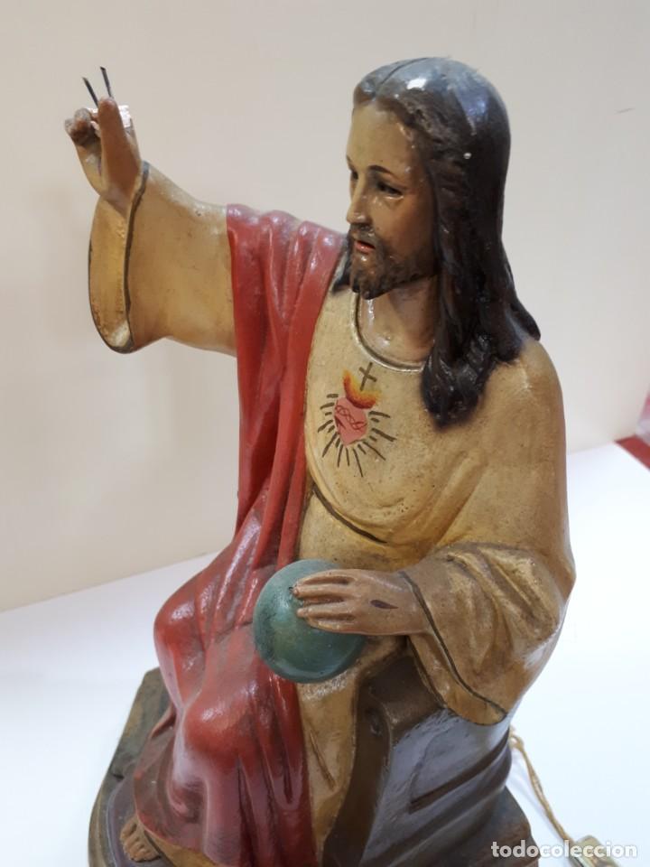 Antig&uuml;edades: Sagrado Coraz&oacute;n escayola. - Foto 21