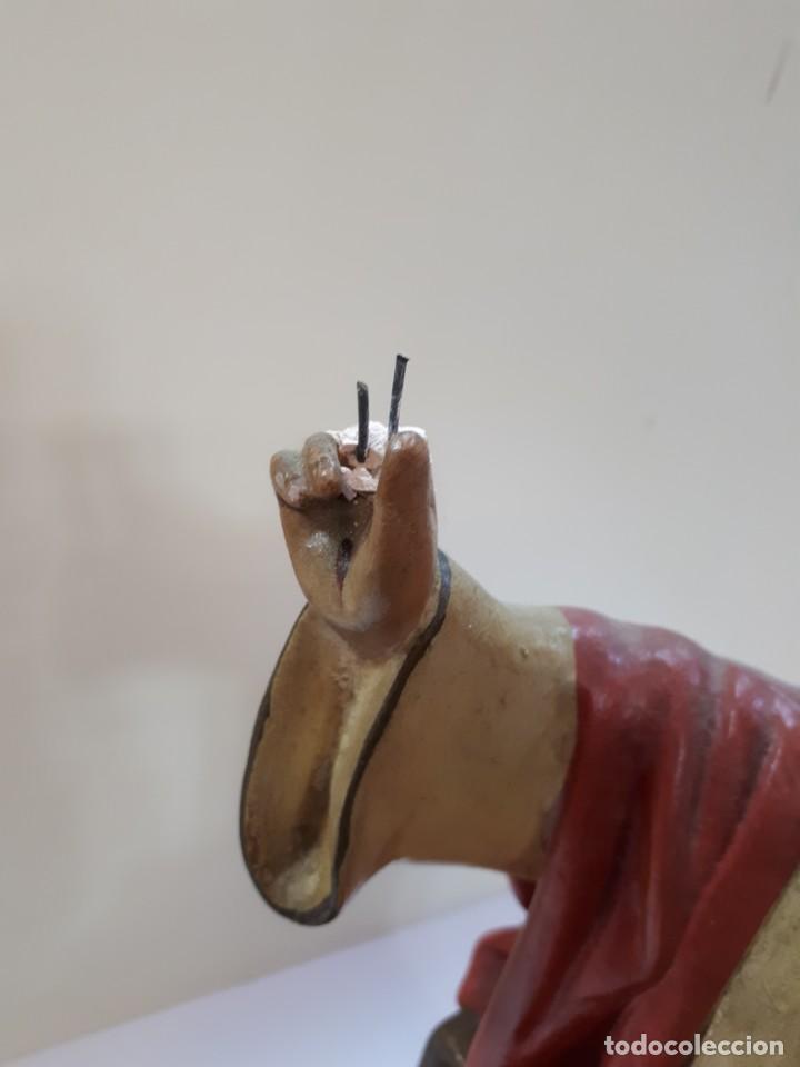 Antig&uuml;edades: Sagrado Coraz&oacute;n escayola. - Foto 22