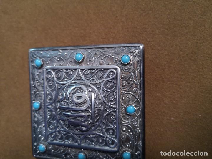 Antig&uuml;edades: POLVERA INDIA EN PLATA - Foto 5