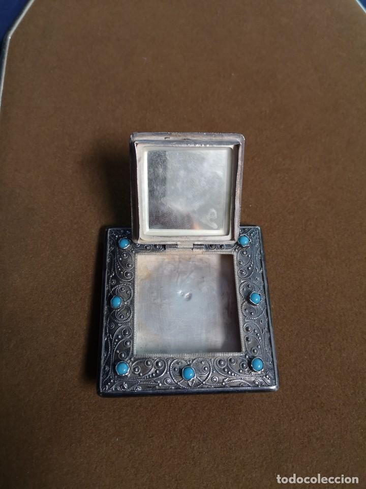 Antig&uuml;edades: POLVERA INDIA EN PLATA - Foto 9