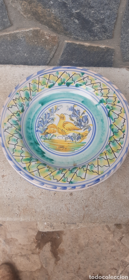 Antigüedades: Cuatro bonitos platos del importante alfarero Lario - Foto 3 - 257641590
