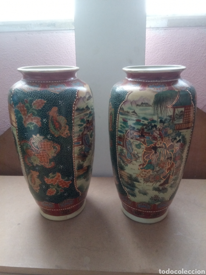 Antig&uuml;edades: Pareja de jarrones antiguos - Foto 2