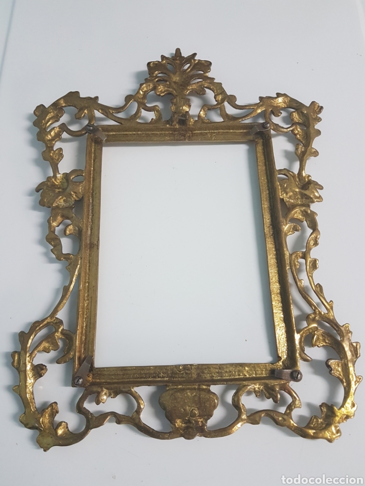 Antig&uuml;edades: MARCO DE BRONCE ANTIGUO - Foto 6