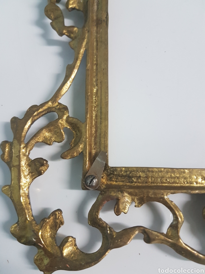 Antig&uuml;edades: MARCO DE BRONCE ANTIGUO - Foto 7