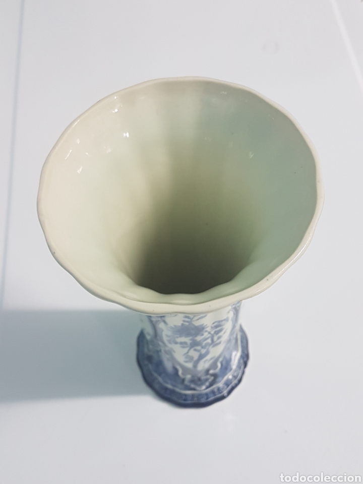 Antig&uuml;edades: GRAN JARRON CERAMICA DELF - Foto 6