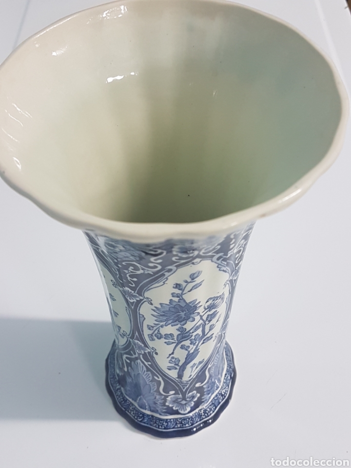 Antig&uuml;edades: GRAN JARRON CERAMICA DELF - Foto 7