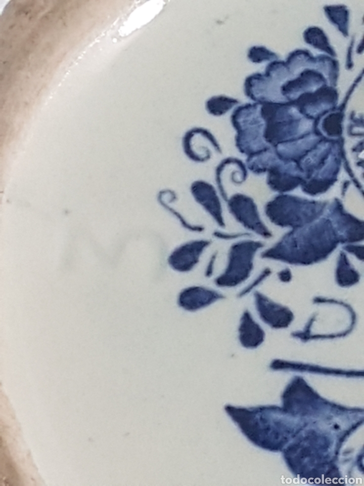 Antig&uuml;edades: GRAN JARRON CERAMICA DELF - Foto 10