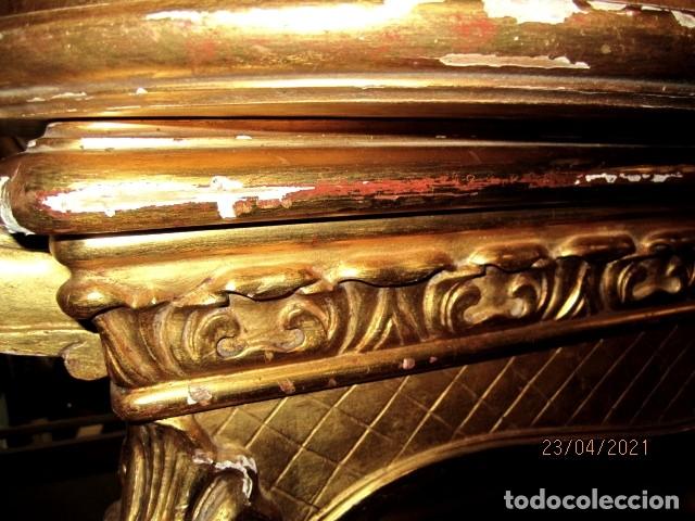 Antig&uuml;edades: Camarera barroca en madera tallada y dorada - Foto 10