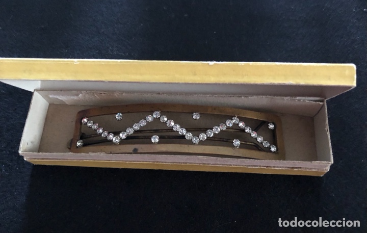 Antig&uuml;edades: ANTIGUO BROCHE DE PELO 1900 - Foto 1