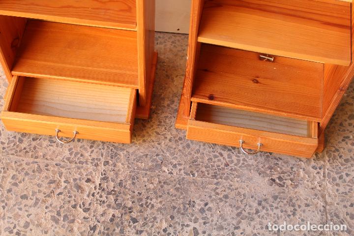 Antig&uuml;edades: 2 armarios repisas estanterias pared - Foto 4