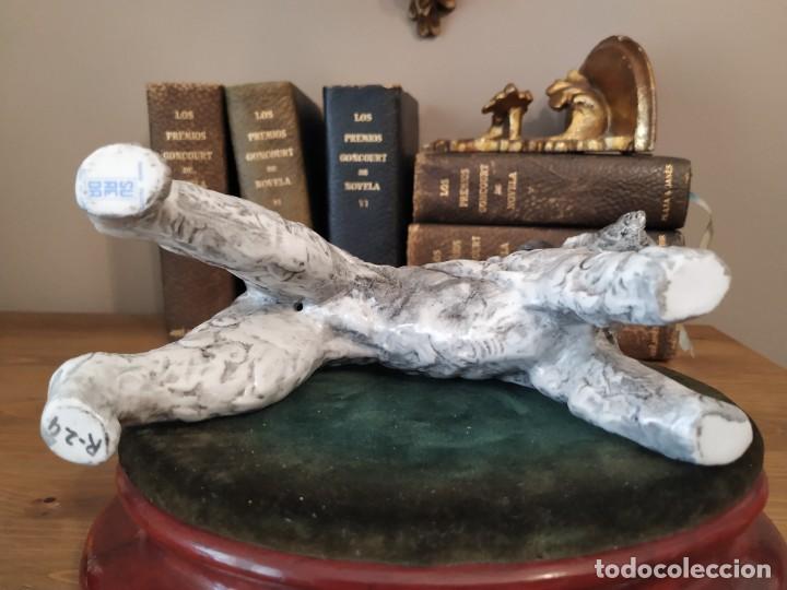 Antig&uuml;edades: PERRO SCHNAUZER PORCELANA SUREDA - Foto 6