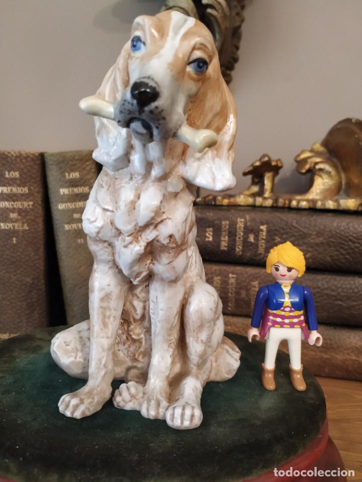 Antig&uuml;edades: PERRO PORCELANA SUREDA - Foto 1