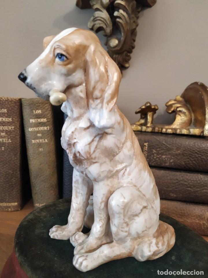 Antig&uuml;edades: PERRO PORCELANA SUREDA - Foto 2