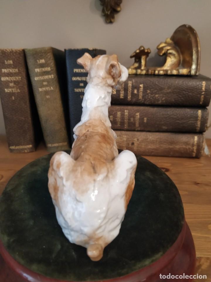 Antig&uuml;edades: PERRO PORCELANA SUREDA - Foto 4