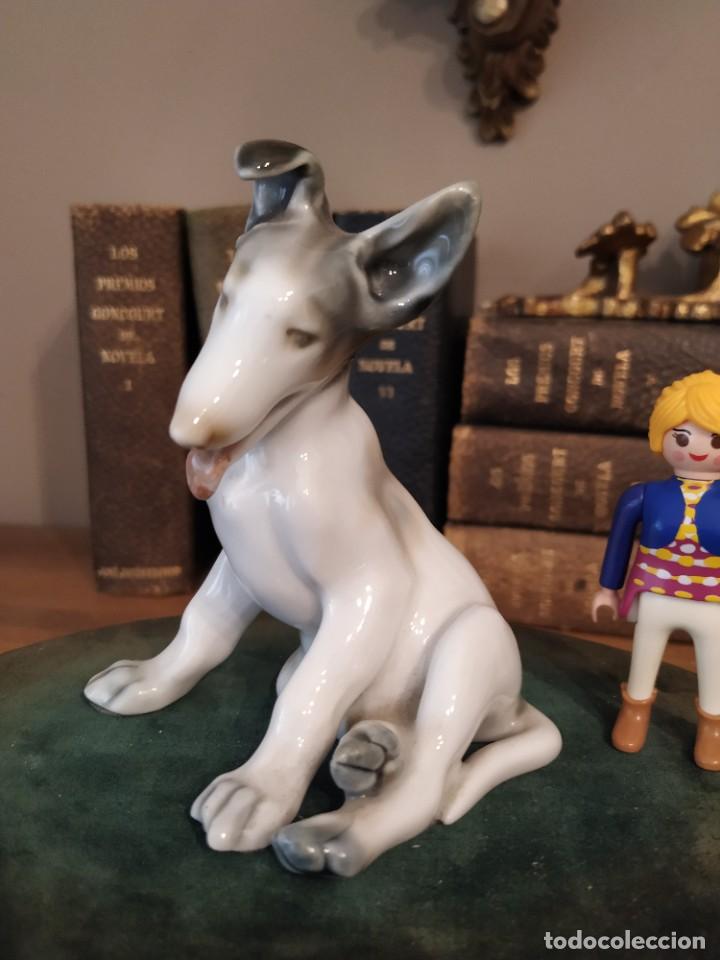 Antig&uuml;edades: PERRO PORCELANA GUISASOLA - Foto 1