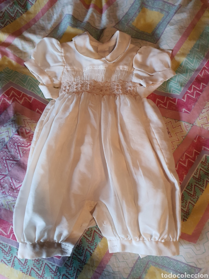 Antig&uuml;edades: Vestido de bautizo para beb&eacute; - Foto 1