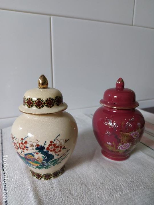 Antig&uuml;edades: LOTE DE 2 BOTES DECO - Foto 1