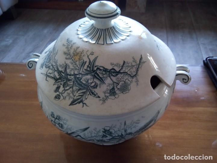 Antig&uuml;edades: *SOPERA ANTIGUA.25 CM (Rf:BM/*) - Foto 1