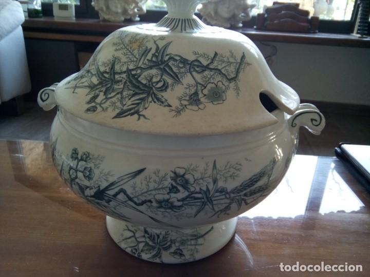 Antig&uuml;edades: *SOPERA ANTIGUA.25 CM (Rf:BM/*) - Foto 2
