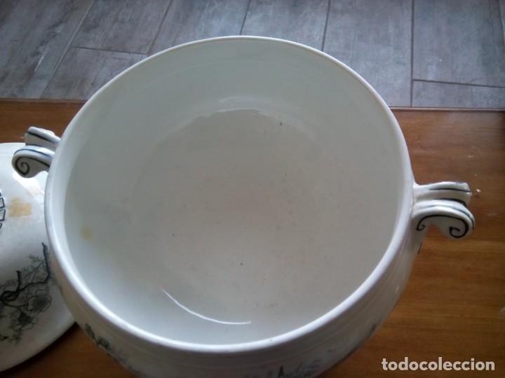 Antig&uuml;edades: *SOPERA ANTIGUA.25 CM (Rf:BM/*) - Foto 3