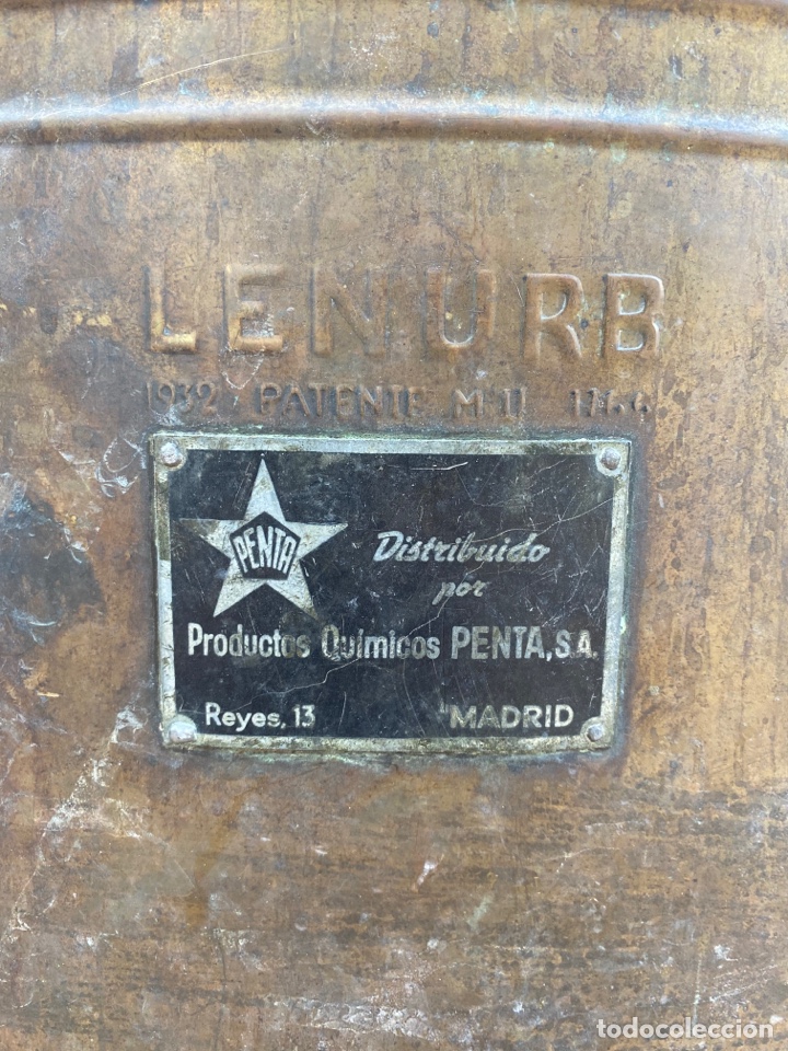 Antig&uuml;edades: Antigua sulfatadora lenurb - Foto 2