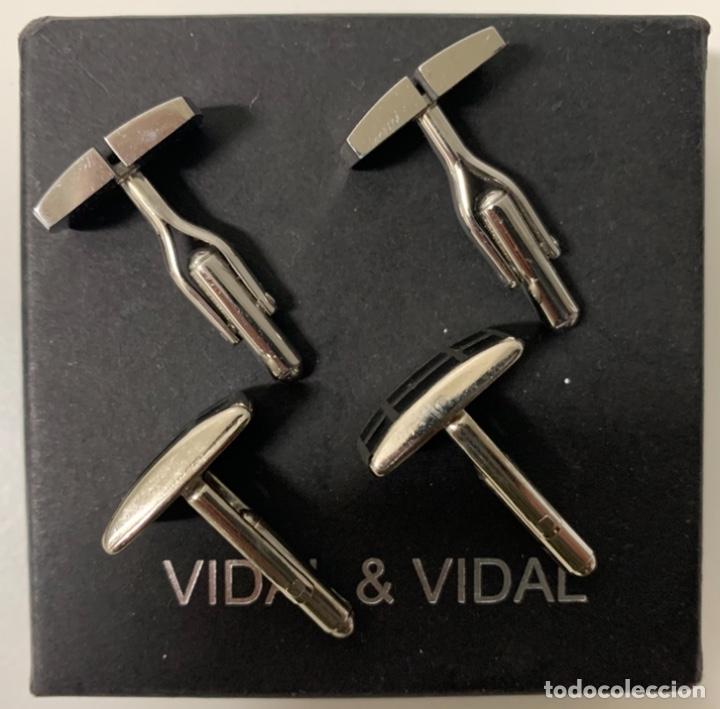 Antig&uuml;edades: GEMELOS DE ACERO INOXIDABLE - VIDAL & VIDAL. - Foto 3